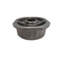 Durable in use epdm coated body wafer check valve